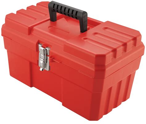 red steel tool box|small red plastic tool box.